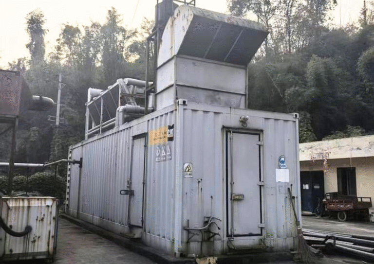 1 MW 2016 Used Caterpillar G3516 Biogas Generator Set 50 Hz; 10000 Volts