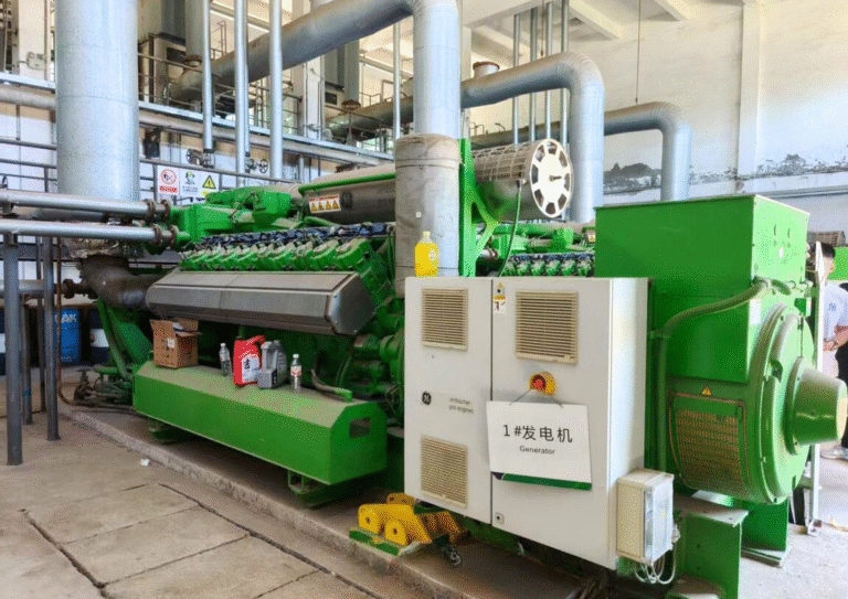 1.4 MW 2010 New Jenbacher J420 GS-B25 Biogas Generator Set 50 Hz; 400 Volts; 1500 RPM