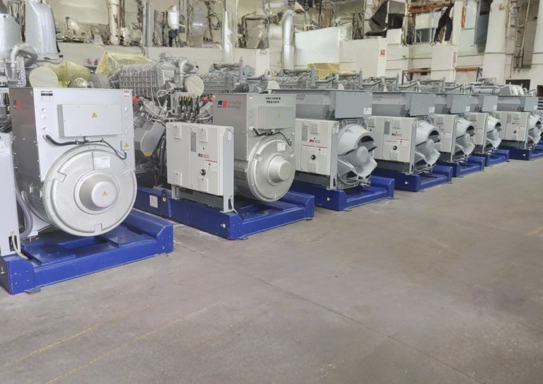 1.7 MW 2021 New MTU 16V4000L32FNER Biogas Generator Set 50 Hz; 10500 Volts